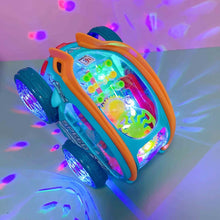 Load image into Gallery viewer, Flipping Stunt Car with Multicolor LED Lights and 360 Degree Rotation, Rechargeable