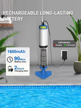 Load image into Gallery viewer, Cordless Rechargeable Pool Vacuum Cleaner with 3-in-1 Cleaning Function