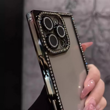 Load image into Gallery viewer, Diamond Rhinestone Luxury iPhone Case