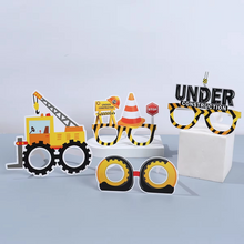 Load image into Gallery viewer, Construction Party Paper Glasses Set of 6