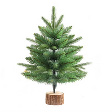 Load image into Gallery viewer, Premium Realistic Mini Pine Christmas Tree with Wooden Base