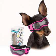 Load image into Gallery viewer, Protective UV Sunglasses for Small Dogs with Adjustable Straps