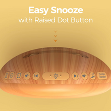 Load image into Gallery viewer, Sunrise Wake-Up Light Alarm Clock with 8 Colors, 26 Sleep Sounds & Wood Grain Design