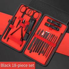 Load image into Gallery viewer, 16-Piece Stainless Steel Manicure and Pedicure Grooming Set