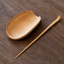 Load image into Gallery viewer, Natural Bamboo Tea Scoop and Needle Set for Traditional Tea Ceremony
