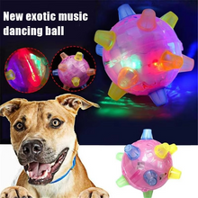 Load image into Gallery viewer, Interactive Jumping Activation Ball for Dogs with Music and Flashing Lights