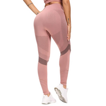 Load image into Gallery viewer, Seamless High Waisted Push Up Workout Leggings for Women