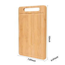 Load image into Gallery viewer, Premium Dual-Purpose Wooden Chopping and Serving Board