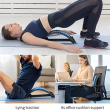 Load image into Gallery viewer, Adjustable Magnetic Therapy Back Stretcher for Pain Relief & Posture Correction