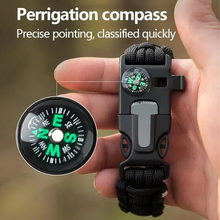 Load image into Gallery viewer, Outdoor Multi-Function Paracord Survival Bracelet with Fire Starter and Emergency Rope