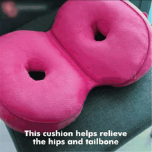 Load image into Gallery viewer, Dual Comfort Orthopedic Seat Cushion for Tailbone and Pelvic Support