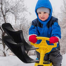 Load image into Gallery viewer, Kids Snow Scooter Sled Board Set for Winter Outdoor Fun