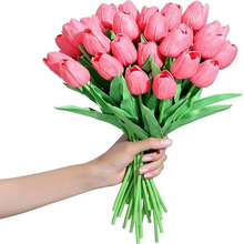 Load image into Gallery viewer, Vibrant Spring Silk Floral Arrangement - 10 Piece Set