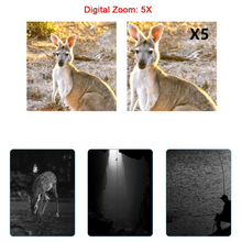 Load image into Gallery viewer, Advanced Night Vision Binoculars with 1080P HD Video, 5x Digital Zoom, and Long-Range Viewing