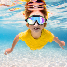 Load image into Gallery viewer, 2-Pack HD Swimming Goggles with Earplugs, Wide-View Waterproof Dive Mask
