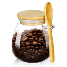Load image into Gallery viewer, Premium Glass Airtight Canister with Sealed Lid for Kitchen Storage