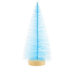 Load image into Gallery viewer, Mini Bottle Brush Christmas Trees Tabletop Holiday Decorations