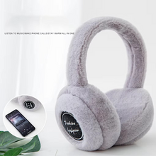 Load image into Gallery viewer, Wireless Plush Earphones with Bluetooth 5.2 and Warm Fur Design