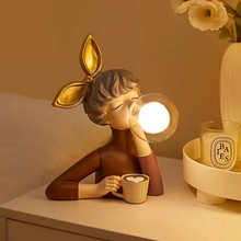 Load image into Gallery viewer, Bubble Blowing Girl Lamp - Whimsical Charm for Any Interior Space