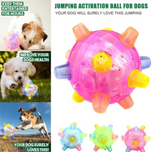 Load image into Gallery viewer, Interactive Jumping Activation Ball for Dogs with Music and Flashing Lights