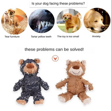 Load image into Gallery viewer, Indestructible Oxford Bear Chew Toy for All Dog Sizes