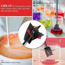 Load image into Gallery viewer, Ultimate Drill-Mounted Resin and Paint Mixer Attachment