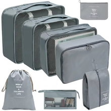 Load image into Gallery viewer, Travel Organizer Packing Cube Set for Luggage and Wardrobe Storage