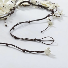 Load image into Gallery viewer, Elegant Multi Layer Waterfall White Flower Tassel Necklace for Women