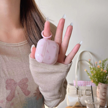 Load image into Gallery viewer, Pink and Purple Bow Earphone Case for Apple AirPods Wireless Charging Box