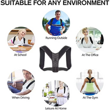 Load image into Gallery viewer, Adjustable Back Posture Corrector Belt for Men and Women