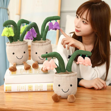 Load image into Gallery viewer, Charming Tulip Succulent Plush Stuffed Toy Pillow for Birthday and Decor