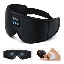 Load image into Gallery viewer, Bluetooth Sleeping Headphones with 3D Eye Mask and Built in HD Speakers
