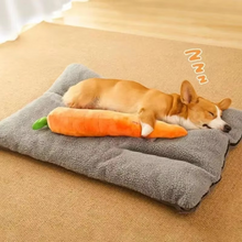 Load image into Gallery viewer, Extra Large 29.5" Plush Carrot Sound Toy for Dogs