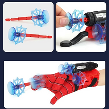 Load image into Gallery viewer, Spider Hero Web Emitter Glove Toy with Soft Recyclable Foam Darts for Kids