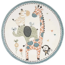Load image into Gallery viewer, Soft Round Cartoon Baby Play Mat for Nursery and Living Room