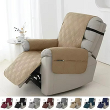 Load image into Gallery viewer, Waterproof Recliner Cover, Anti-Slip Furniture Protector for Pets and Kids, 1 Seater Armchair Slipcover