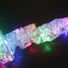 Load image into Gallery viewer, Christmas Ribbon Fairy Lights for Tree and Home Decorations