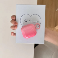 Load image into Gallery viewer, Gradient Pink Shockproof Earphone Case Cover