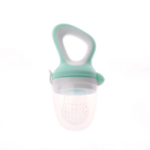Load image into Gallery viewer, Silicone Baby Fruit Feeder and Teething Pacifier with Protective Cover