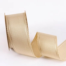 Load image into Gallery viewer, Wavy Edge Silk Ribbon for Hair Accessories and Decorative Crafts