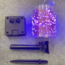 Load image into Gallery viewer, Enchanted Solar LED Garden Lights – Copper Wire