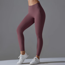 Load image into Gallery viewer, High Waist Yoga Leggings, Squat Proof Tummy Control Workout Pants for Gym, Running, and Cycling