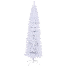 Load image into Gallery viewer, Modern Slim PVC Christmas Tree for Holiday and Halloween Decor