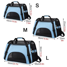 Load image into Gallery viewer, Soft-Sided Pet Carrier with Breathable Mesh for Small Dogs and Cats