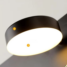 Load image into Gallery viewer, Modern LED Wall Light With USB Charging and Touch Switch for Bedroom or Living Room