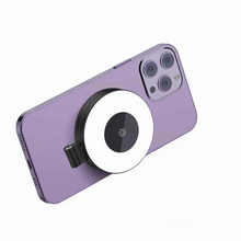 Load image into Gallery viewer, Mini Magnetic Selfie Ring Light - Pocket Clip-On LED Light