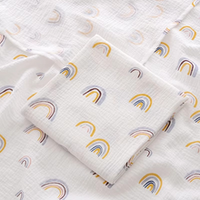 Load image into Gallery viewer, Soft Cotton Muslin Baby Swaddle Blanket for Newborns 39x39in