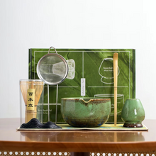 Load image into Gallery viewer, Traditional Bamboo Matcha Whisk Set with Ceramic Tea Bowl