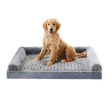 Load image into Gallery viewer, Orthopedic Memory Foam Pet Bed with Removable Washable Cover