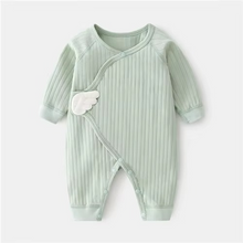 Load image into Gallery viewer, Soft Cotton Newborn Romper for Baby Boys and Girls